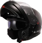 LS2, Modularer Motorradhelm Strobe II Gloss Black, XS