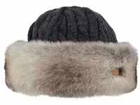 Barts Damen Fur Cable Baskenmütze, Mehrfarbig (Rabbit), One Size (Herstellergröße: