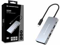 CONCEPTRONIC DONN22G 6-in-1 USB4-Dockingstation, 40 Gbit/s, 8K 60 Hz HDMI, 2,5...