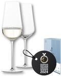 Zwiesel Glas Champagner Gl&auml;ser Duo (2-er Set) | hand- und maschinengefertigte