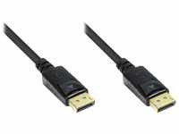 Good Connections DisplayPort 1.2 Anschlusskabel - vergoldete Stecker beidseitig -