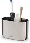 Joseph Joseph EasyStore - Luxus Edelstahl Zahnb&uuml;rstenhalter Caddy Badezimmer