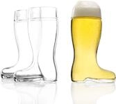 ST&Ouml;LZLE LAUSITZ Bierstiefel 250 ml I 3er Set I formsch&ouml;ne Biergl&auml;ser 0,25l I