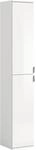 xonox.home - Hochschrank Projekt X 30x193x34 cm in wei&szlig; und wei&szlig; Hochglanz -