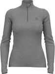 Odlo Damen Funktionsunterw&auml;sche Langarm Shirt mit Rei&szlig;verschluss Merino 200, odlo