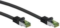 Goobay 61100 c&acirc;ble de r&eacute;seau Noir 20 m Cat8.1 S/FTP (S-STP)