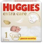 Huggies Extra Care Beb&egrave;, Windeln Gr&ouml;&szlig;e 1 (2-5 kg), sehr saugf&auml;hig, Disney-Design,