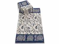 Bassetti Brenta Handtuch aus 100% Baumwolle in der Farbe Blau B1, Maße: 50x100 cm -