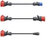 go-e Adapterset f&uuml;r Gemini Flex 11 kW Ladestation auf CEE rot 32A / CEE blau 16 A /