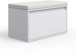 Vicco Schuhbank Iker, Wei&szlig;, 80 x 45 cm, kombinierbar mit weiteren M&ouml;beln der