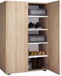 VCM Holz-Schuhschrank | Ma&szlig;e: H. 110 x B. 70 x T. 39 cm | Allzweckschrank | 5