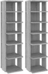 vidaXL 2X Schuhregal Regal Schrank Schuhschrank Schuhablage Schuhst&auml;nder