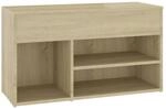 vidaXL Schuhbank Sitzbank Bank Sitztruhe Schuhschrank Schuhablage Schuhregal