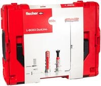 fischer L-Boxx DuoLine, praktische Box mit 833 leistungsstarke 2-Komponenten-D&uuml;bel