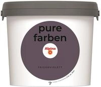 Alpina pure farben Wandfarbe &ndash; Feigenviolett &ndash; strapazierf&auml;hige und