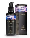 Satin Naturel Bio Mandel&ouml;l kaltgepresst 100 ml &ndash; 100% naturreines S&uuml;&szlig;mandel&ouml;l