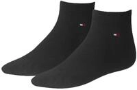 Tommy Hilfiger Herren Quarter Socken, Schwarz, 47-49 EU