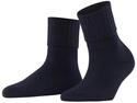 FALKE Damen Socken Striggings Rib W So Wolle einfarbig 1 Paar, Blau Dark Navy 6379,