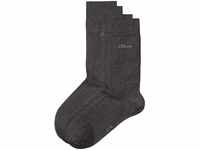 s.Oliver Unisex - Erwachsene Socke 2 er Pack, S20001, Gr. 39-42, Grau (08...