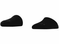 FALKE Damen Füßlinge Toe Sock W IN Baumwolle unsichtbar einfarbig 1 Paar, Schwarz