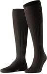 FALKE Herren Kniestr&uuml;mpfe Bristol Pure M Kh Wolle lang einfarbig 1 Paar, Braun Brown