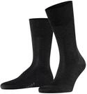 FALKE Herren Socken Tiago M SO Fil D'Ecosse Baumwolle einfarbig 1 Paar, Grau