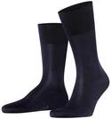 FALKE Herren Socken Tiago M SO Fil D'Ecosse Baumwolle einfarbig 1 Paar, Blau (Dark