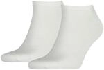 Tommy Hilfiger Herrensocken Sneaker Doppelpack wei&szlig; Gr&ouml;&szlig;e 39-42