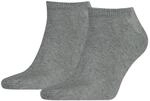 Tommy Hilfiger Herren Th Mens Sneaker 2p Socken, 758 - Middle Grey M&eacute;lange, 43-46 EU