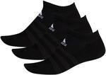 adidas Socken 3 Paar Cush Low No Show, Black/Black/Black, XS, DZ9385