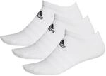 Adidas Socken 3 Paar Cush Low No Show, White/White/White, S, DZ9384