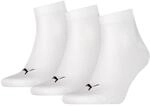 PUMA gemischt Puma - Quarter Plain 3p Sportsocken, Wei&szlig;, 39-42, 3er Pack