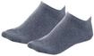 Tommy Hilfiger Damen-Sneakersocken, 2 Paar Gr. 35, Middle Grey Melange