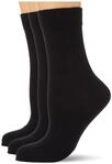 Nur Die 3er Pack Ohne Gummi Socken mit Komfortbund ohne Einschneiden weiche Baumwolle