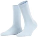 FALKE Damen Socken Family W So nachhaltige Baumwolle einfarbig 1 Paar, Blau Light
