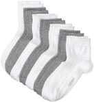 camano GmbH Co KG Herren 3023 Ca-soft quarter 7 par Socken, Wei&szlig;, 43-46 EU