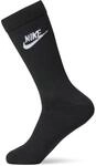 Nike Herren Everyday Essential Socke, Black/White, L EU