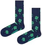 Happy Socks Big Luck Baumwolle Socken Damen Herren Marine Gr&uuml;n 36-40