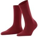 FALKE Damen Socken Softmerino W SO Wolle einfarbig 1 Paar, Rot (Scarlet 8228), 39-40