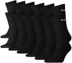 PUMA Unisex Crew Tennissocken Sportsocken Socken f&uuml;r Damen Herren 6 Paar, Farbe:200