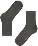 FALKE Damen Socken Cotton Touch W So Baumwolle einfarbig 1 Paar, Gr&uuml;n Military 7826,