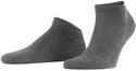 FALKE Herren Sneakersocken ClimaWool M Sn Wolle Lyocell kurz einfarbig 1 Paar, Grau