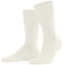 FALKE Herren Socken ClimaWool M So Wolle Lyocell einfarbig 1 Paar, Wei&szlig; Off-White