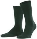 FALKE Herren Socken ClimaWool M So Wolle Lyocell einfarbig 1 Paar, Gr&uuml;n Hunter Green