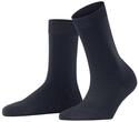 FALKE Damen Socken ClimaWool W So Wolle Lyocell einfarbig 1 Paar, Blau Dark Navy