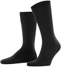 FALKE Herren Socken Sensitive New York M So Lyocell mit Komfortbund 1 Paar, Schwarz