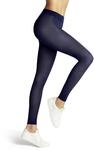 FALKE Damen Strumpfhose Pure Matt 50, Fein 50 DEN, 1 St&uuml;ck, Blau (Lapisblue 6844),