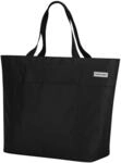 anndora XXL Shopper schwarz - Strandtasche Schultertasche Einkaufstasche