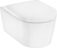 hansgrohe EluPura S Wand-WC Set 540 AquaFall Flush, inkl. WC-Sitz, SmartClean,...