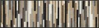 wash+Dry Fu&szlig;matte, Mikado Stripes Nature 35x120cm, innen, waschbar, bunt